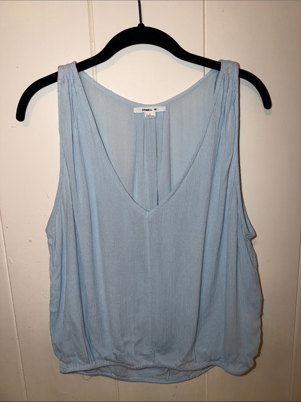 O'Neill Powder Blue V-Neck Sleeveless Camisole